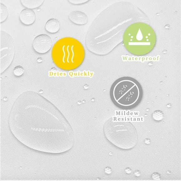 Mainstays Leaping Dolphin Ocean Wave Shower Curtain (NWT) - Picture 3 of 3